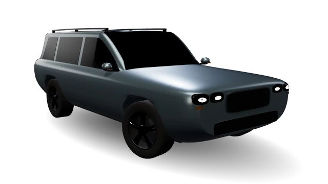 The game's generic body for the Porsche Cayenne S