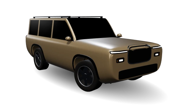 The game's generic body for the Toyota Fortuner