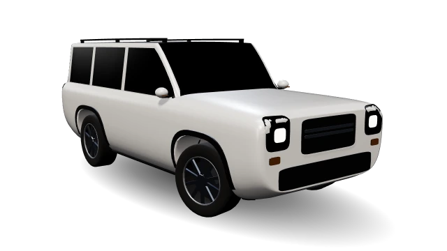 The game's generic body for the Toyota Land Cruiser