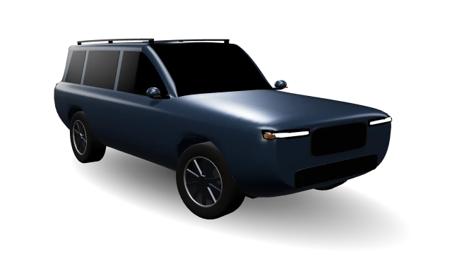 The game's generic body for the Volvo XC90